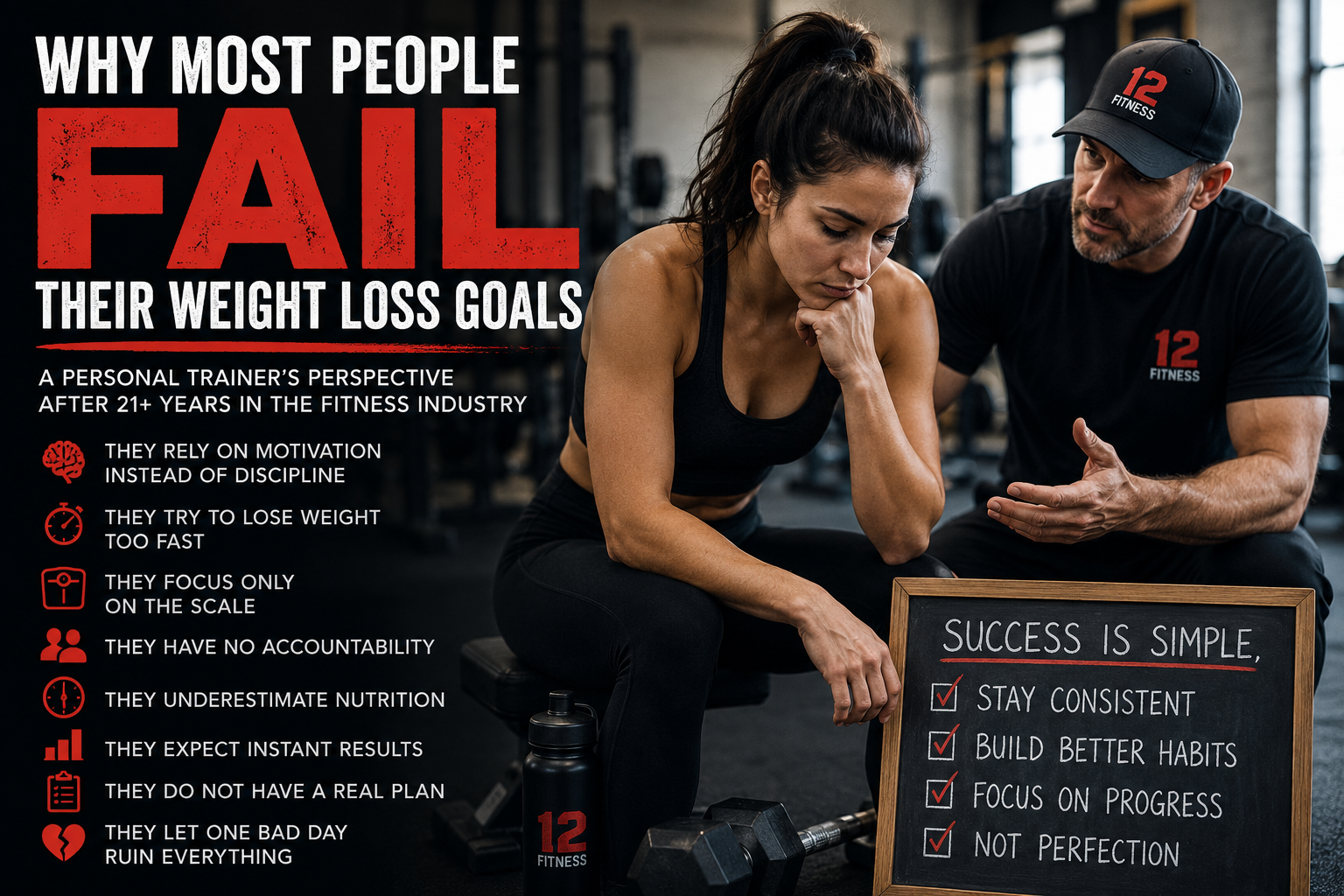 Why Most People Fail Their Weight Loss Goals