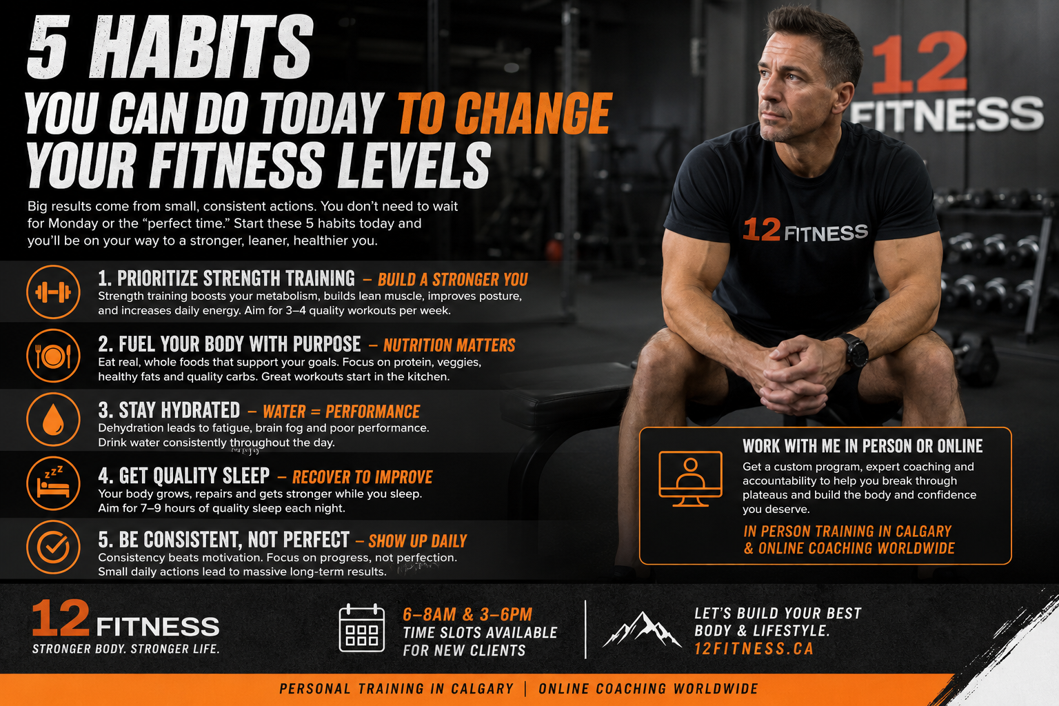 5 Habits You Can Start Today to Completely Change Your Fitness Levels