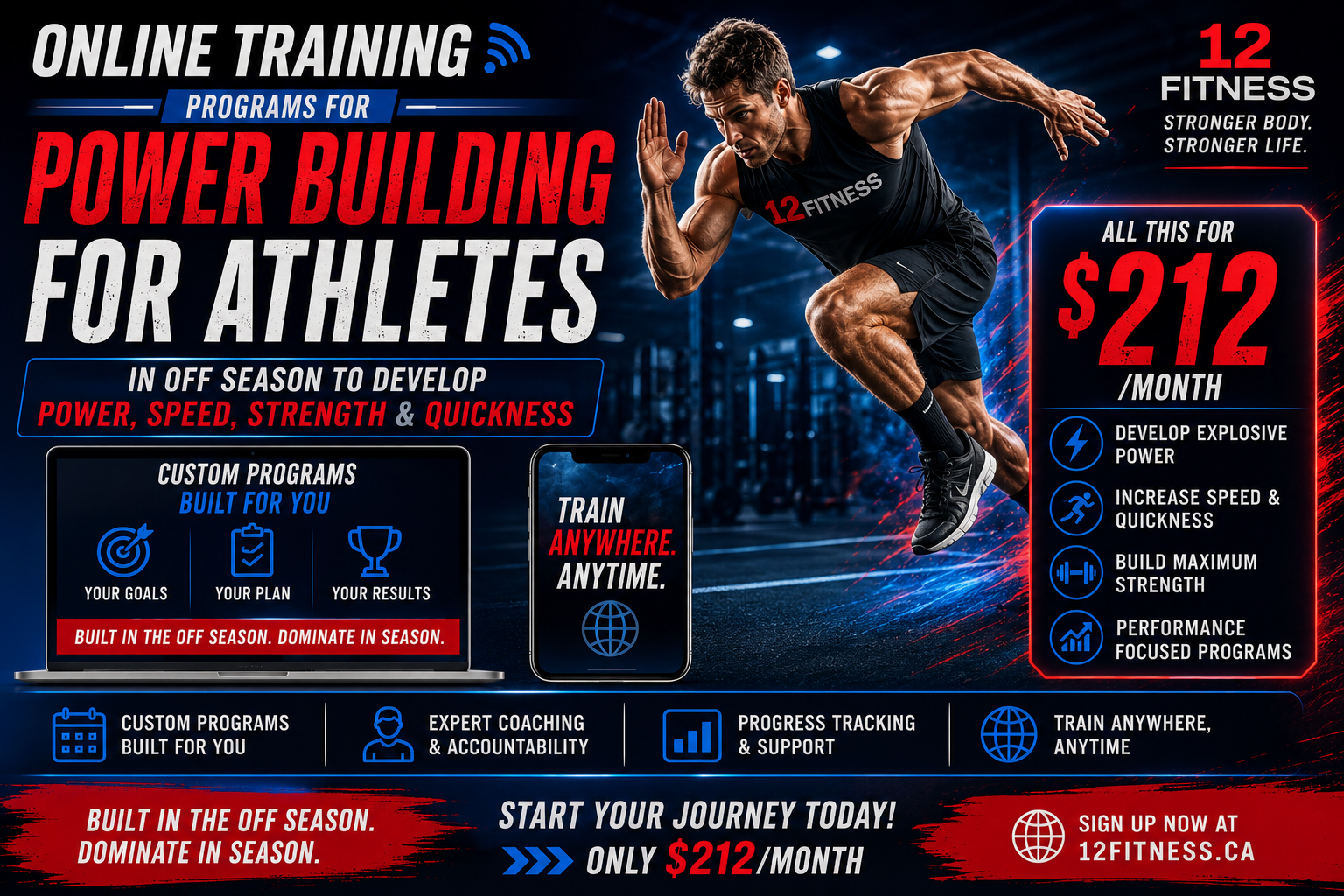 Power Building for Athletes: Use Your Off-Season to Get Bigger, Stronger, Faster & More Explosive
